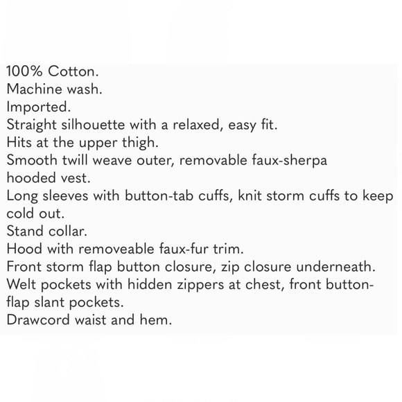 GAP 2-in-1 Moonless Night Parka - Picture 9 of 9